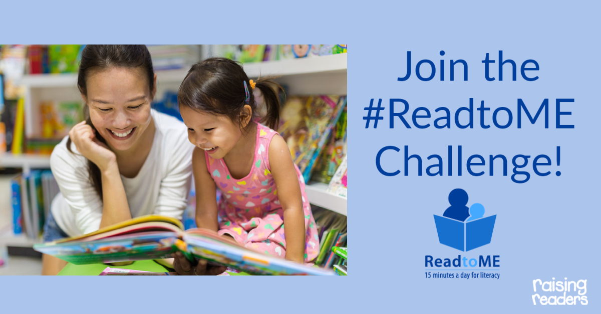 The #ReadtoME Challenge is Here! - Raising Readers